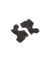PLACA CARBONO TRAPECIO TRAS. MBX8 (1,2mm) (2u.)