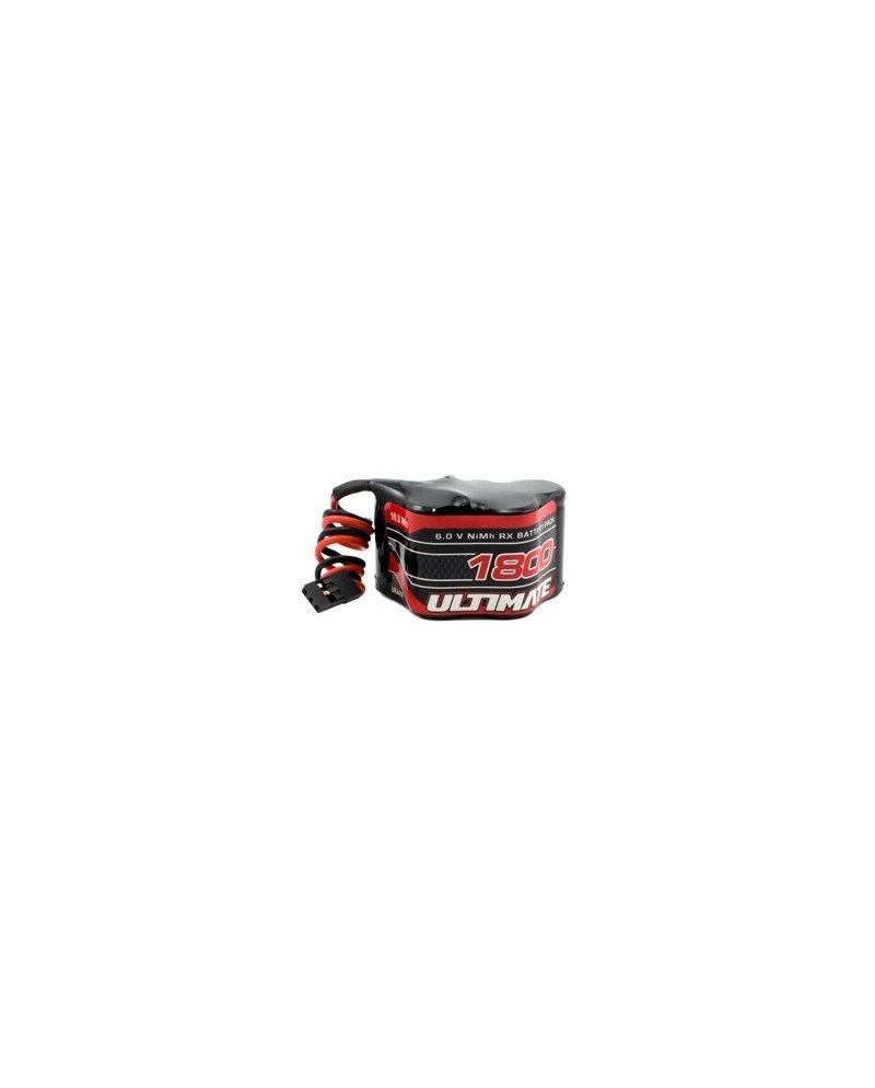 BATERÍA ULTIMATE NiMh RECEPTOR PIRAMIDE 6.0v. 1800mAh CONEXIÓN JR