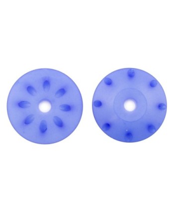 PISTONES AMORTIGUADOR CONICOS 16mm AZULES (8x1,3mm inclinados) (2u.)