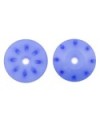 PISTONES AMORTIGUADOR CONICOS 16mm AZULES (8x1,3mm inclinados) (2u.)