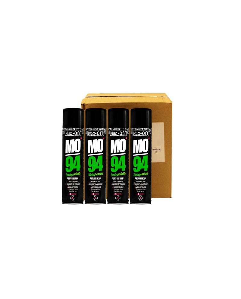 PACK 12 UNIDADES MUC-OFF MO-94 SPRAY LUBRICANTE MULTIUSOS 400ML