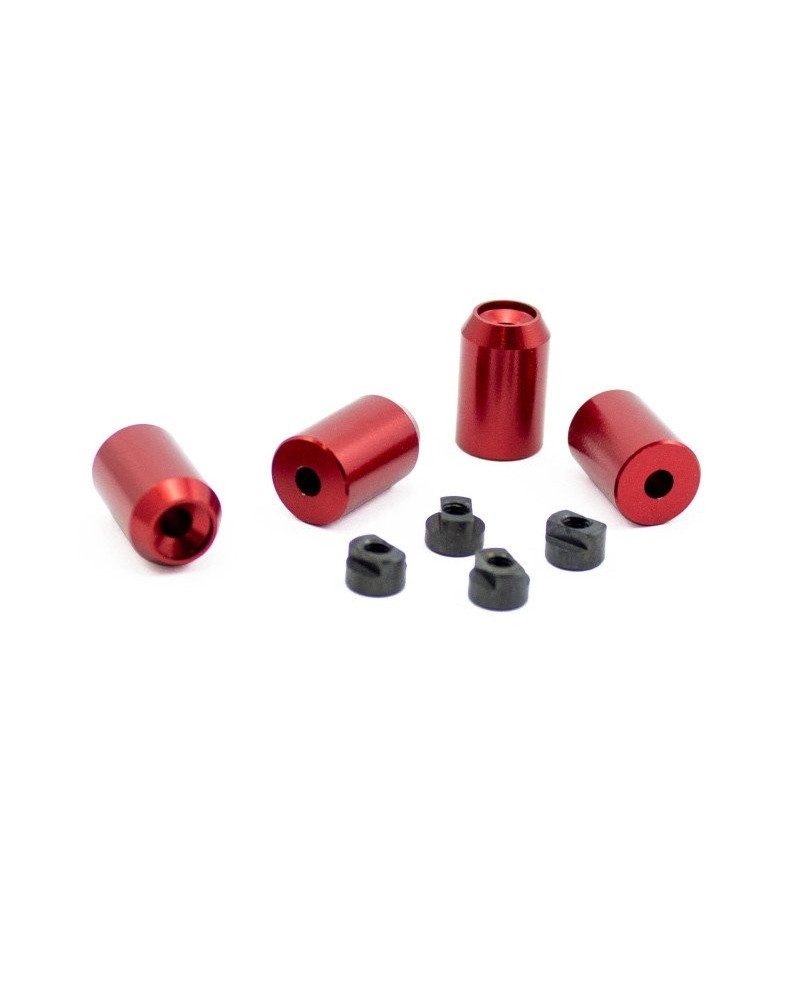 SOPORTES ALTOS ALUMINIO AJUSTE CHASIS (4u.)