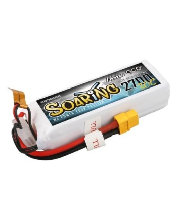 GENS ACE SOARING 2700 mAh 11.1V 30C 3S1P WITH XT60-GEA27003S30X6