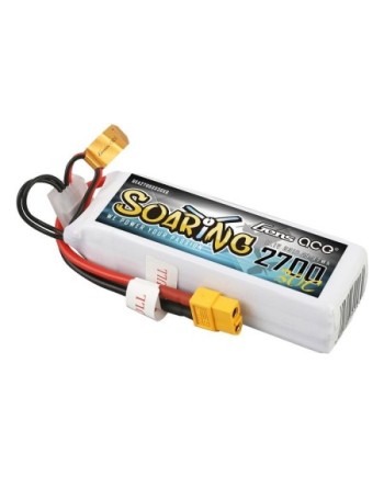 GENS ACE SOARING 2700 mAh 11.1V 30C 3S1P WITH XT60-GEA27003S30X6