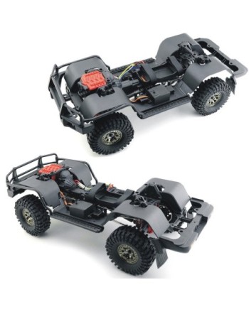 COCHE CRAWLER RESCUER1/10 RGT86190 4X4 WATERPROOF GRIS RTR