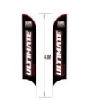 BANDERA ULTIMATE 4,8 M + PICA DE ACERO + BOLSA