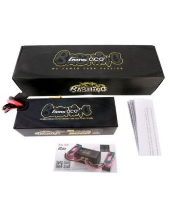 GENS ACE G-TECH 8000 mAh 14.8V 100C 4S2P WITH EC5 BASHING SERIES - GEA8K4S10E5GT