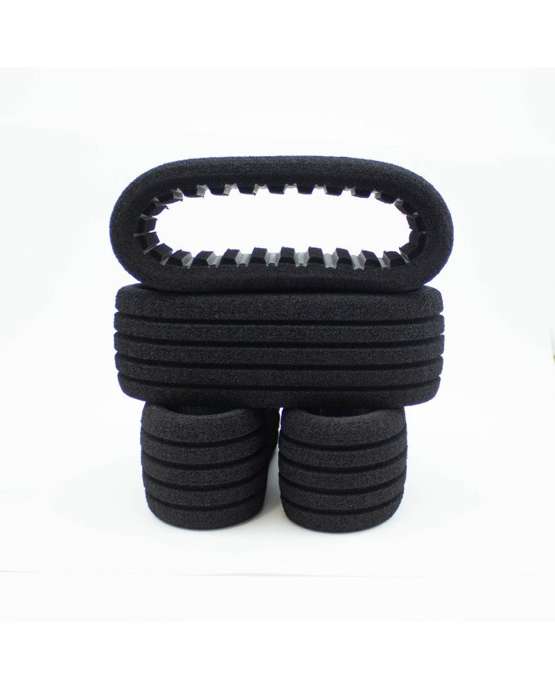 MOUSSE PROCIRCUIT TRUGGY CLOSED CELL NEGRO (4u.)