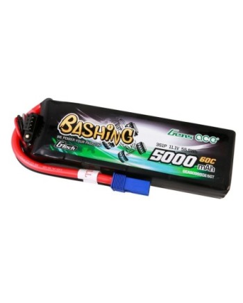 GENS ACE G-TECH 5000 mAh 11.1V 60C 3S1P WITH EC5 BASHING SERIES-GEA503S60E5GT