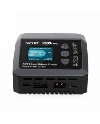 CARGADOR S100NEO AC/DC MULTI-FUNCTION SMART LIPO 1-6S 12A SKYRC