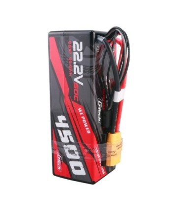 GENS ACE G-TECH 4500 mha 22.2V 60C HC 6S1P WITH XT90- GEA456S60X9GT