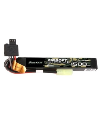 GENS ACE G-TECH 1500 mAh 7.4V 25C 2S1P AIRSOFT WITH MINI TAMIYA-GEA152S25TGT