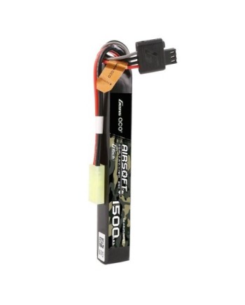 GENS ACE G-TECH 1500 mAh 7.4V 25C 2S1P AIRSOFT WITH MINI TAMIYA-GEA152S25TGT