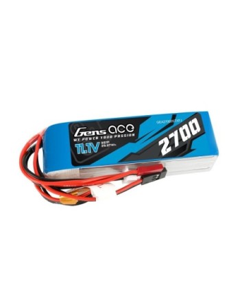GENS ACE 2700 mha 11.1V 3S1P WITH FUTABA GEA27003STXFJ