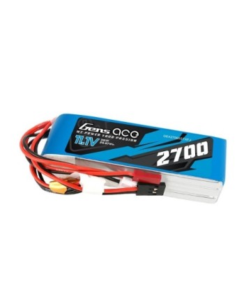 GENS ACE 2700 mha 11.1V 3S1P WITH FUTABA GEA27003STXFJ