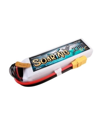 GENS ACE G-TECH SOARING 3300 mAh 14.8V 30C 4S1P WITH XT90-GEA334S30X9GT