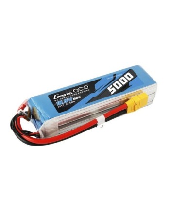 GENS ACE 5000 mAh 18.5V 60C 4S1P WITH EC5 BASHING SERIES - GEA50005S60X9
