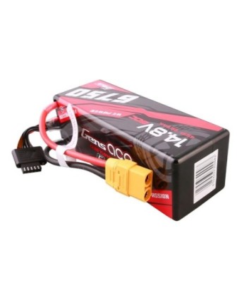 GENS ACE G-TECH 6750 mAh 14.8V 60C 4S1P HC WITH XT90-GEA67504S60XGT