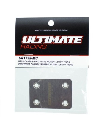 PROTECTOR CHASIS TRASERO MUGEN 1/8 OFF ROAD