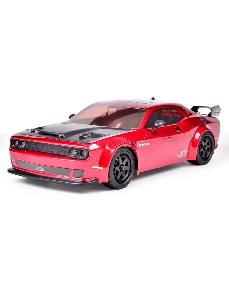 COCHE PANTHER 1/10 DRIFT BRUSHLESS 60A 3300KW HNR9802-R 4X4 WATERPROOF ROJO RTR