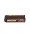 GENS ACE REDLINE 2.0 SERIES 9600 mAh 7.6V HV 140C 2S1P HC 5,0mm BANANA BULLET - GEA96002S14D5
