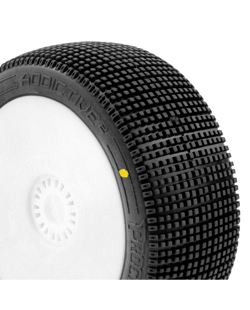 ADDICTIVE v2 BUGGY C2 (SOFT) EN LLANTA BLANCA (2pcs.)