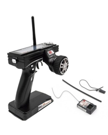 EMISORA GT3B 3CH CON RECEPTOR GR3E (3CH AFHDS) LCD FLYSKY