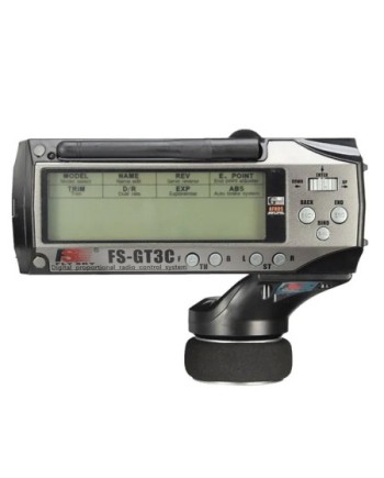 EMISORA GT3C 3CH CON RECEPTOR GR3E (3CH AFHDS) LCD + PACK BAT FLYSKY