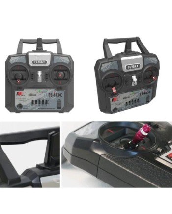 EMISORA i4X 4CH CON RECEPTOR A6 (6CH AFHDS 2A) FLYSKY