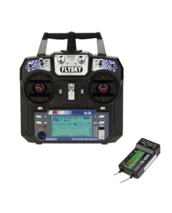 EMISORA i6 6CH CON RECEPTOR iA6B S-BUS(6CH AFHDS 2A) FLYSKY
