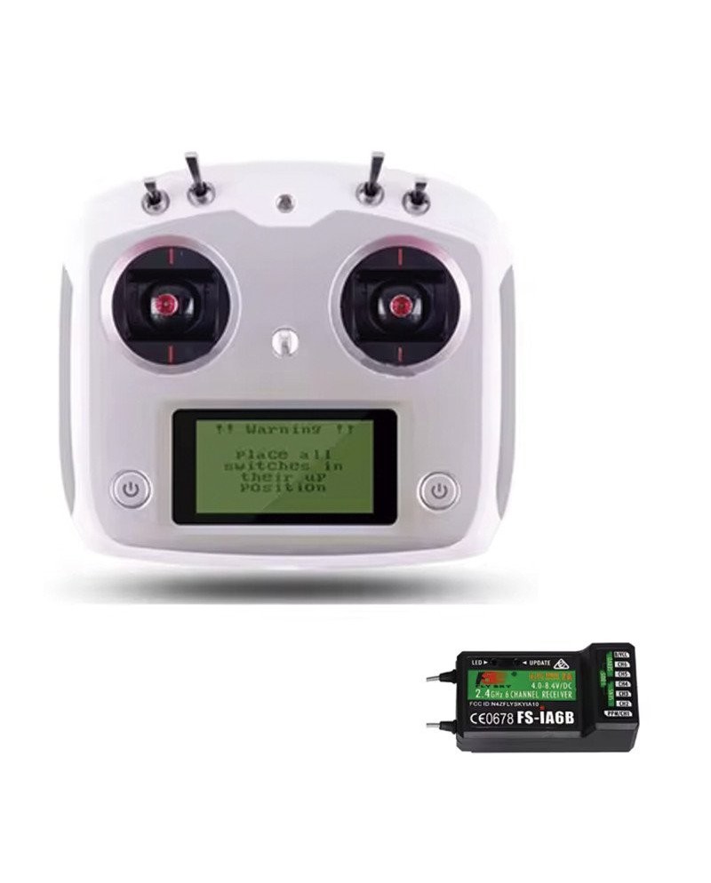 EMISORA i6S 10CH CON RECEPTOR iA6B S-BUS (6CH AFHDS 2A) FLYSKY
