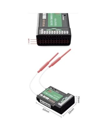 EMISORA i6X 10CH CON RECEPTOR iA10B S-BUS (10CH AFHDS 2A) FLYSKY