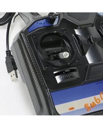 EMISORA SIMULADOR VUELO SM600 FLYSKY