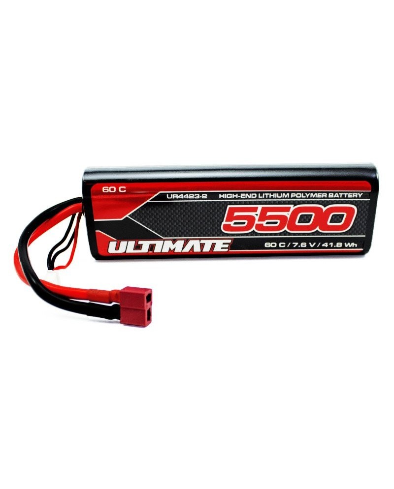 BATERÍA ULTIMATE LiPo HV STICK HC 7.6v. 5500 mAh 60C T-DEAN