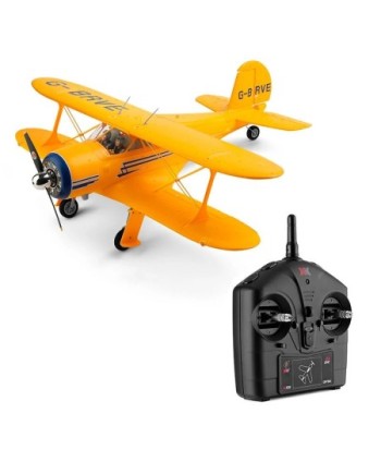 AVION BIPLANO 3D 2.4GHZ - WLTOYS A300- AMARILLO