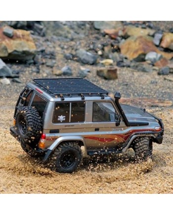 COCHE ROCK CRAWLER INTRUDER 1/10 RGT86020 WATERPROOF 4X4 GRIS RTR