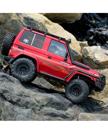 COCHE ROCK CRAWLER INTRUDER 1/10 RGT86020 WATERPROOF 4X4 ROJO RTR