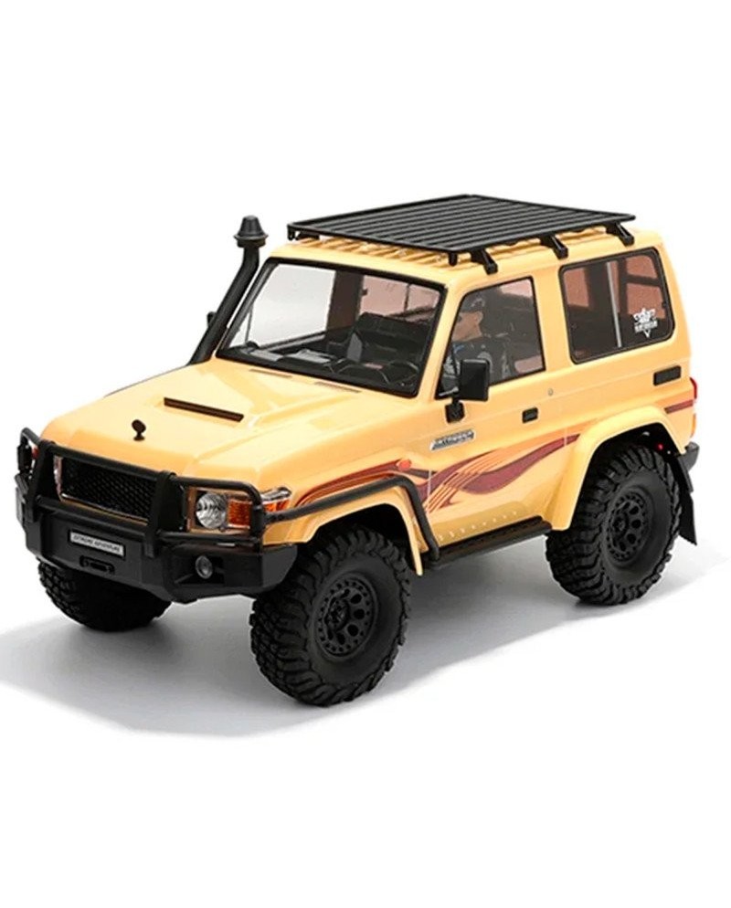 COCHE ROCK CRAWLER INTRUDER 1/10 RGT86020 WATERPROOF 4X4 AMARILLO RTR