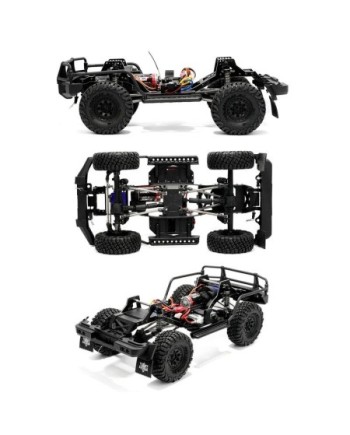 COCHE ROCK CRAWLER INTRUDER 1/10 RGT86020 WATERPROOF 4X4 AMARILLO RTR