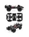 COCHE ROCK CRAWLER INTRUDER 1/10 RGT86020 WATERPROOF 4X4 AMARILLO RTR