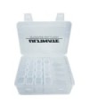 CAJA PLASTICO ULTIMATE CON 5 CAJAS INTERIORES MEDIANAS + 32 PEQUEÑAS