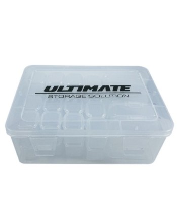 CAJA PLASTICO ULTIMATE CON 5 CAJAS INTERIORES MEDIANAS + 32 PEQUEÑAS