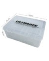 CAJA PLASTICO ULTIMATE CON 3 CAJAS INTERIORES GRANDES + 8 MEDIANAS