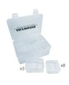 CAJA PLASTICO ULTIMATE CON 3 CAJAS INTERIORES GRANDES + 8 MEDIANAS