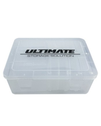 CAJA PLASTICO ULTIMATE CON 3 CAJAS INTERIORES GRANDES + 8 MEDIANAS