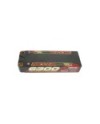 GENS ACE REDLINE 1.0 SERIES 6300 mAh  7.4V 140C 2S2P HC 5,0mm BANANA BULLET - GEA6300S13D