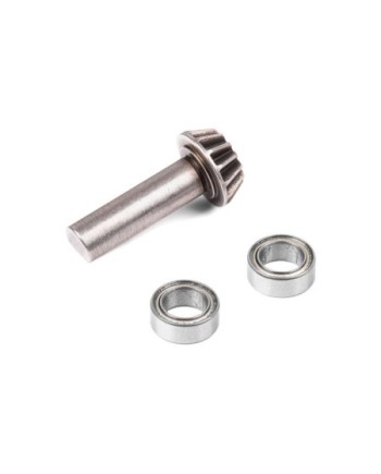 PIÑON CONICO DIFERENCIAL 14T + 2 RODAMIENTOS RGT136100V3