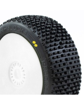 H-BLOCK v2 BUGGY S2 (SOFT) EN LLANTA BLANCA (2pcs.)