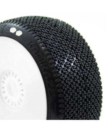 KAMIKAZE v2 BUGGY S1 (SUPER SOFT) EN LLANTA BLANCA (2pcs.)