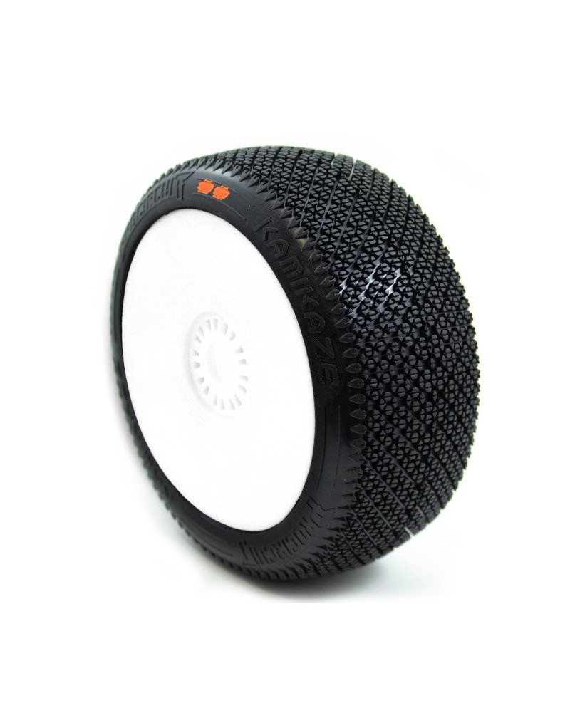 KAMIKAZE v2 BUGGY S3 (MEDIUM) EN LLANTA BLANCA (2pcs.)